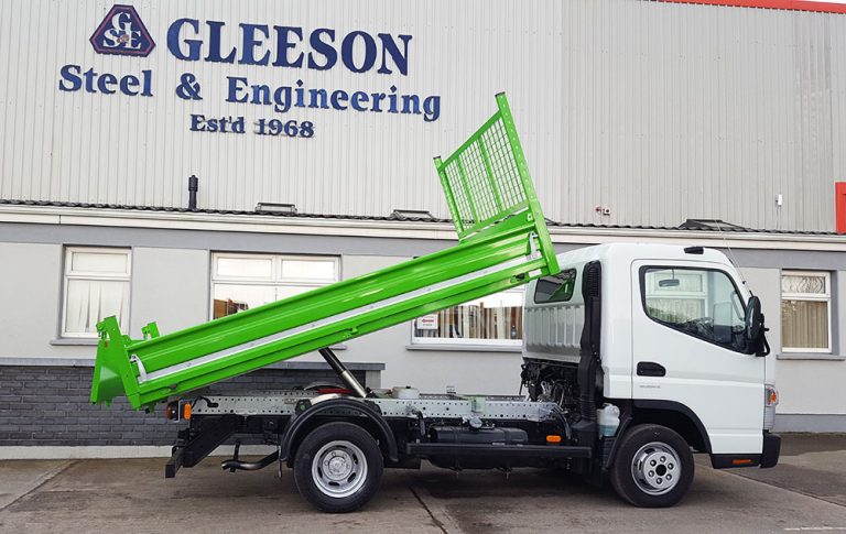 3.5-Tonne-Green-Tipper-Gleeson-Truck-Bodies